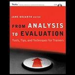 From Analysis to Evaluation   With CD