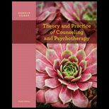 Theory and Practice of Counseling and Psychotherapy   With DVD