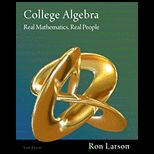 College Algebra  Real Mathematics