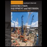 Construction Equipment and Methods