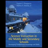 Science Instruction in the Middle and Secondary Schools Developing Fundamental Knowledge and Skills