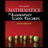Mathematics for Elementary School Teaching   Student Solution Man