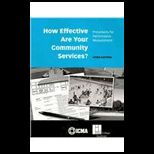 How Effective Are Your Community Services