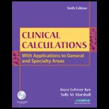 Clinical Calculations  With CD