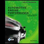 Automotive Engine Performance Classroom and Shop Manuals