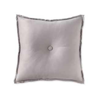ROYAL VELVET Ogee Square Decorative Pillow, Ash