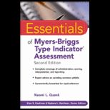 Essentials of Myers Type Indicator Assessment