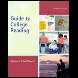 Guide to College Reading   With MyReadingLab