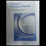 Prealgebra   Student Solution Manual