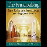 Principalship New Roles in a Professional Learning Community
