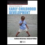 Blackwell Handbook of Early Childhood Development