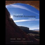 Fundamental Financial Accounting Concepts  With Access