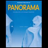 Panorama  Intro   Workbook / Vid. / Lab. Manual