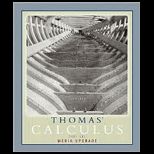 Thomas Calculus Part One, Volume 1  Media Upgrade  Package