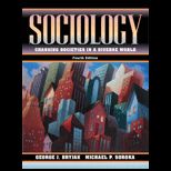 Sociology  Changing Societies in a Diverse World   Text Only