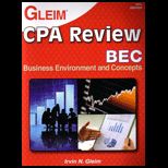 CPA Review  Business Environment and 2013   With Access Code