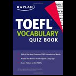 Kaplan TOEFL Vocabulary Quiz Book