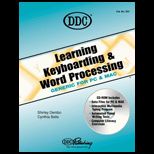 Learning Keybrding and Word Process.   With CD