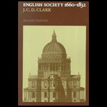 English Society, 1660 1832  Religion, Ideology and Politics during the Ancien Regime