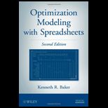 Optimization Modeling With Spreadsheets