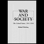 War and Society United States, 1941 1945