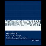 Principles of Program Design  Problem Solving with JavaScript