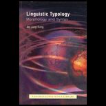 Linguistic Typology  Morphology and Syntax