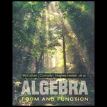 Algebra Form and Function