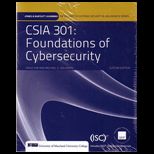 CSIA301 Foundations Of Cyber Security (Custom Package)