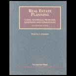 Real Estate Planning  Cases and Materials on