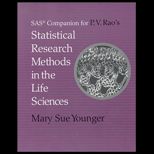 SAS Companion for Raos Statistical Research Methods in the Life Sciences