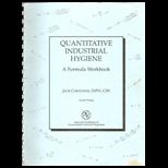 Quantitative Industrial Hygiene A Formula Workbook