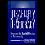 Disability and Democracy  Reconstructing (Special) Education for Postmodernity