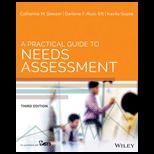 Practical Guide to Needs Assessment   With Access