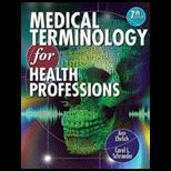 Medical Terminology for Health Professions   Studyware CD
