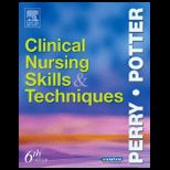 Clinical Nursing Skills and Techniques   Text and Mosbys Nursing Video Skills   Student Version   With CD Package