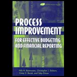 Process Improvement for Effective Budgeting and Financial Reporting