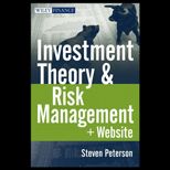 Investment Theory and Risk Management   With Access