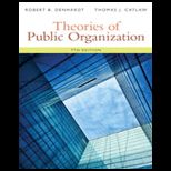 Theories of Public Organization Text Only