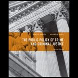 Public Policy of Crime and Criminal Justice