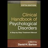 Clinical Handbook of Psychol. Disorders
