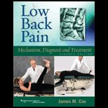 Low Back Pain Mechanism, Diagnosis and Treatment