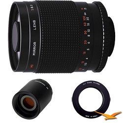 Rokinon 500M / 1000mm f/8.0 Mirror Lens for Olympus Micro 4/3 and 2x Multiplier