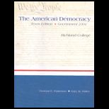 American Democracy  Texas Edition  Government 2301 (Custom)