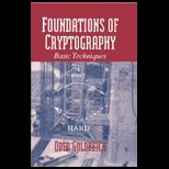 Foundations of Cryptography  Basic Tools