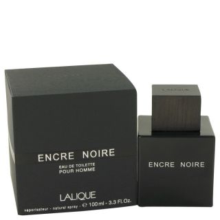 Encre Noire for Men by Lalique EDT Spray 3.4 oz