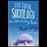 Cultural Sociology Intro. Reader