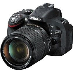 Nikon D5200 DX format Black Digital SLR Camera Kit with 18 140mm VR Lens