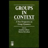 Groups in Context  A New Perspective on Group Dymanics