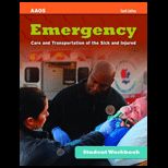 Emergency Care and Transport of the Sick and Injured Student Workbook (Reprint)